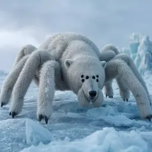 Polar bear + Tarantula